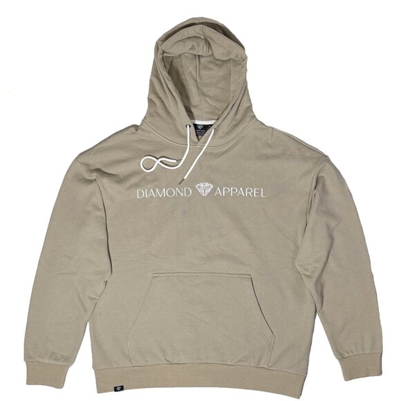 Oversized Khaki Hoodie - Picture 1 of 5